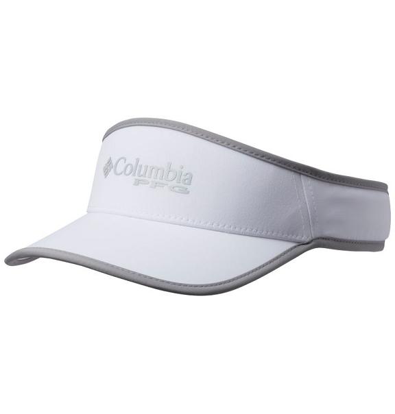 Columbia PFG Signature 110 Hats White Grey For Women's NZ91243 New Zealand